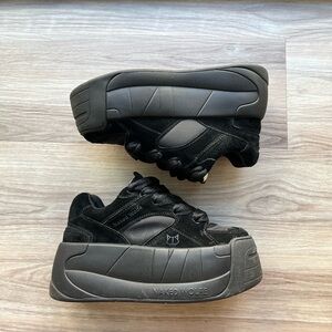 Naked Wolfe Black Sneakers